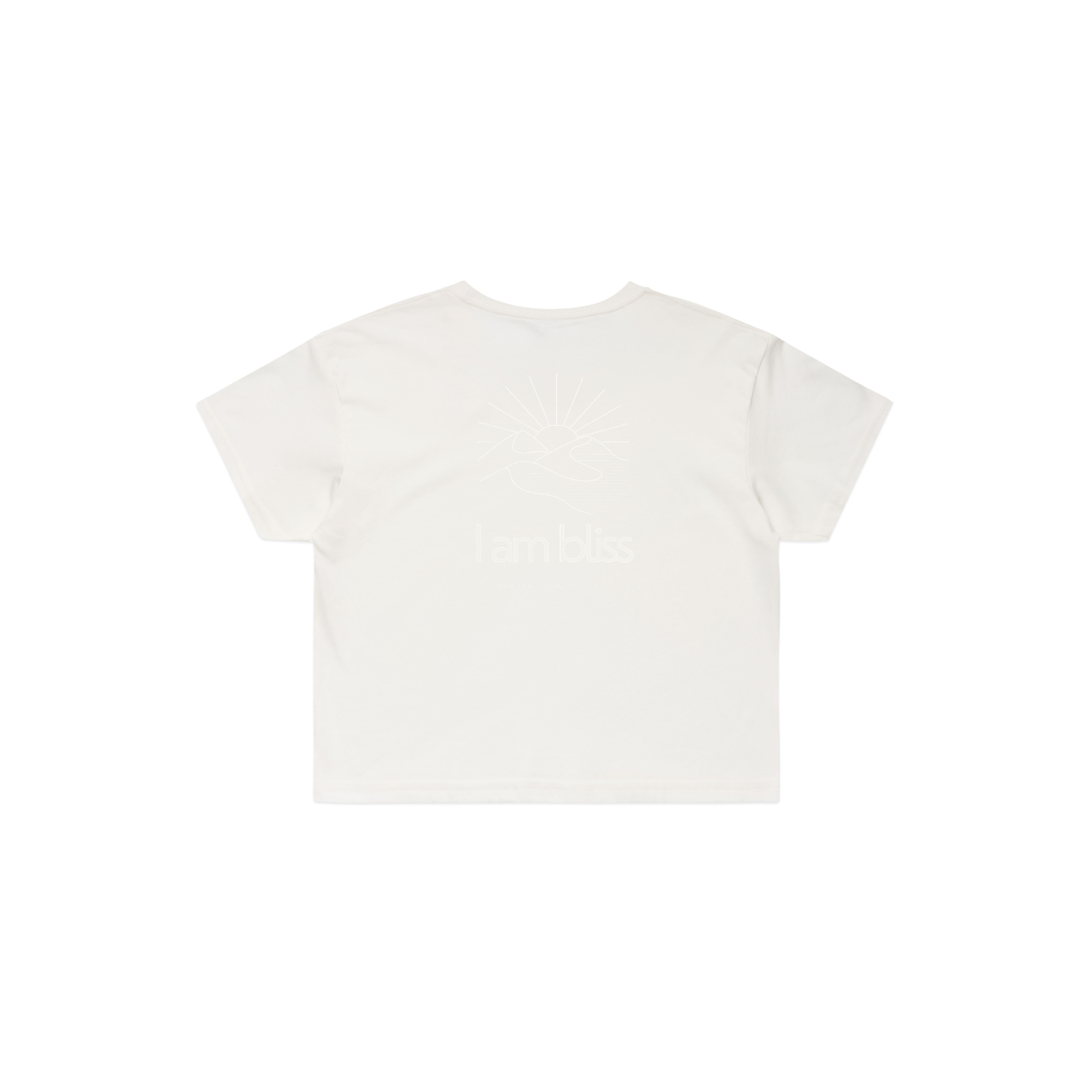 Ananda Organic Cropped T-shirt