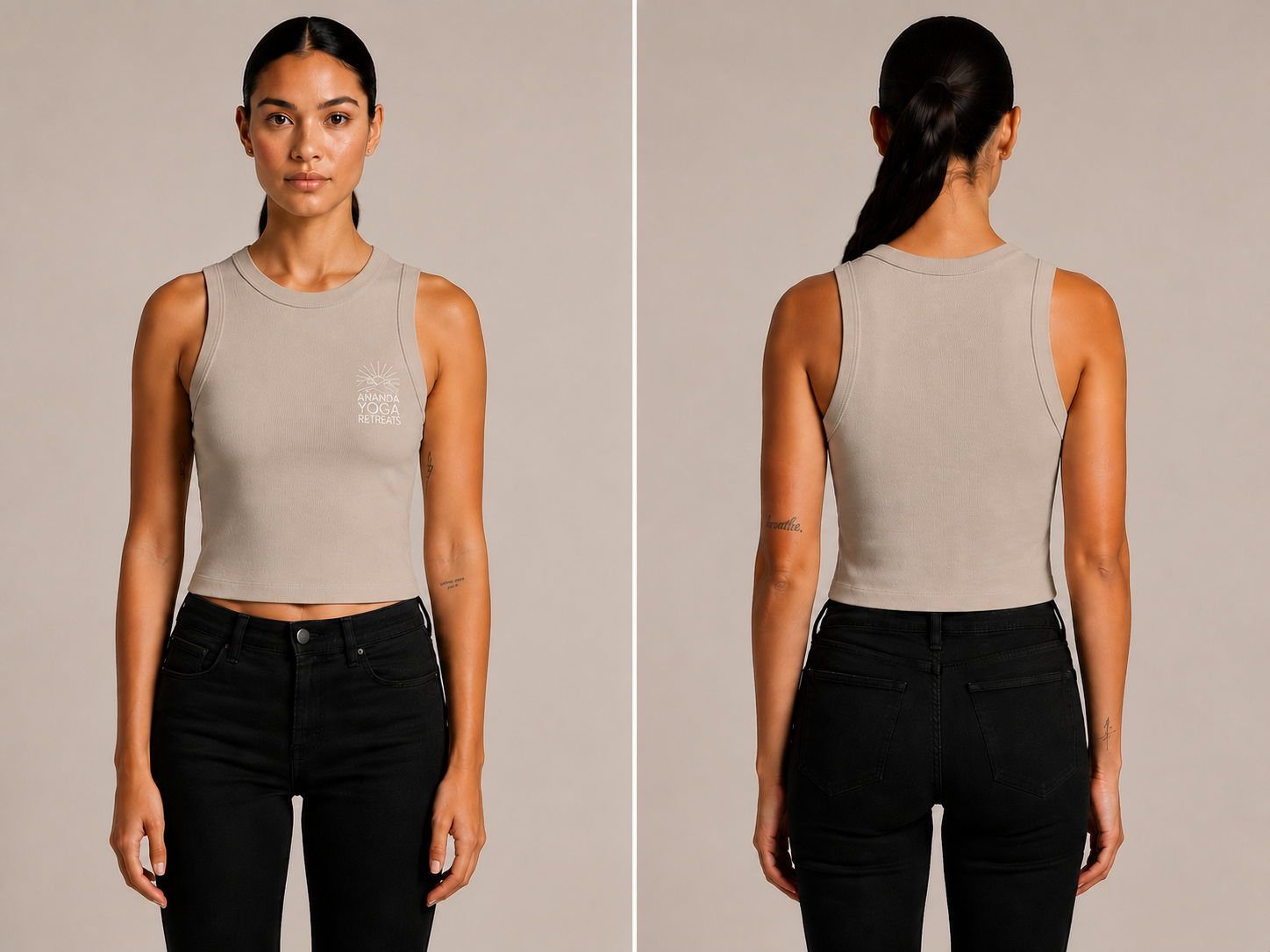 Ananda Organic Cropped Vest